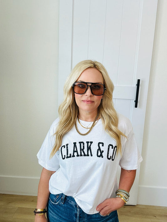 Clark & Co Vintage Graphic Crop Top