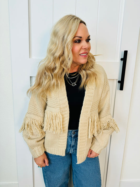 Fringe Cardigan