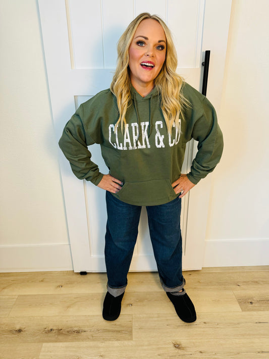 Clark and Co Hooded Sweatshirt