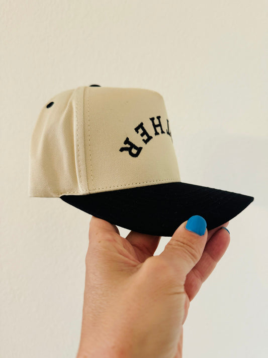 Upside Down Mother Hat- Black