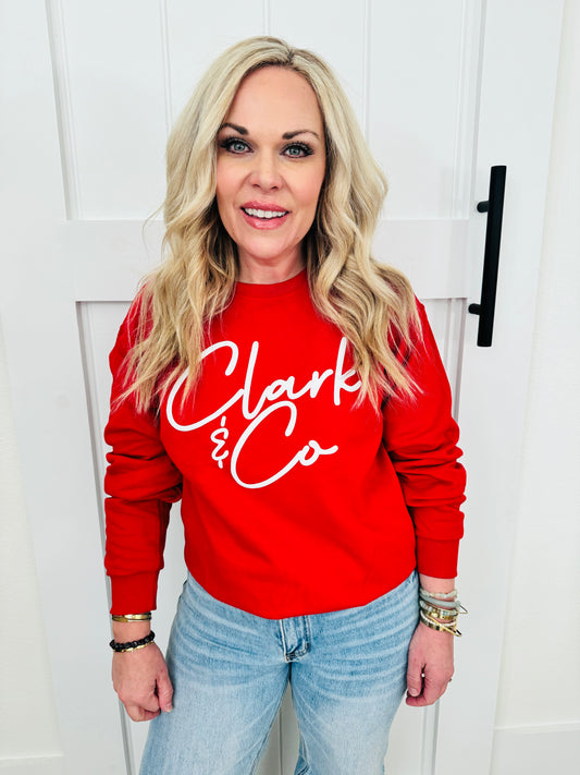 Clark & Co Puff Sweatshirt