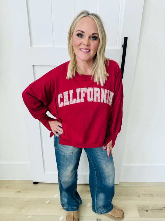 California Oversized Sweatshirt