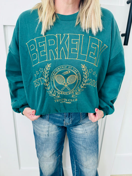 Embroidered Berkeley Sweatshirt