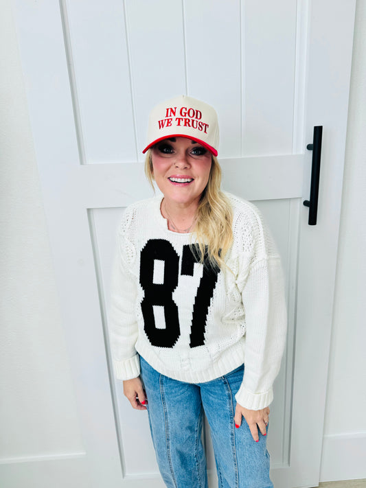 In God We Trust Embroidered Hat