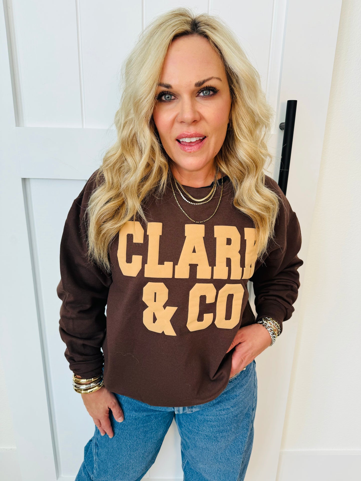 Clark & Co Puff Sweatshirt