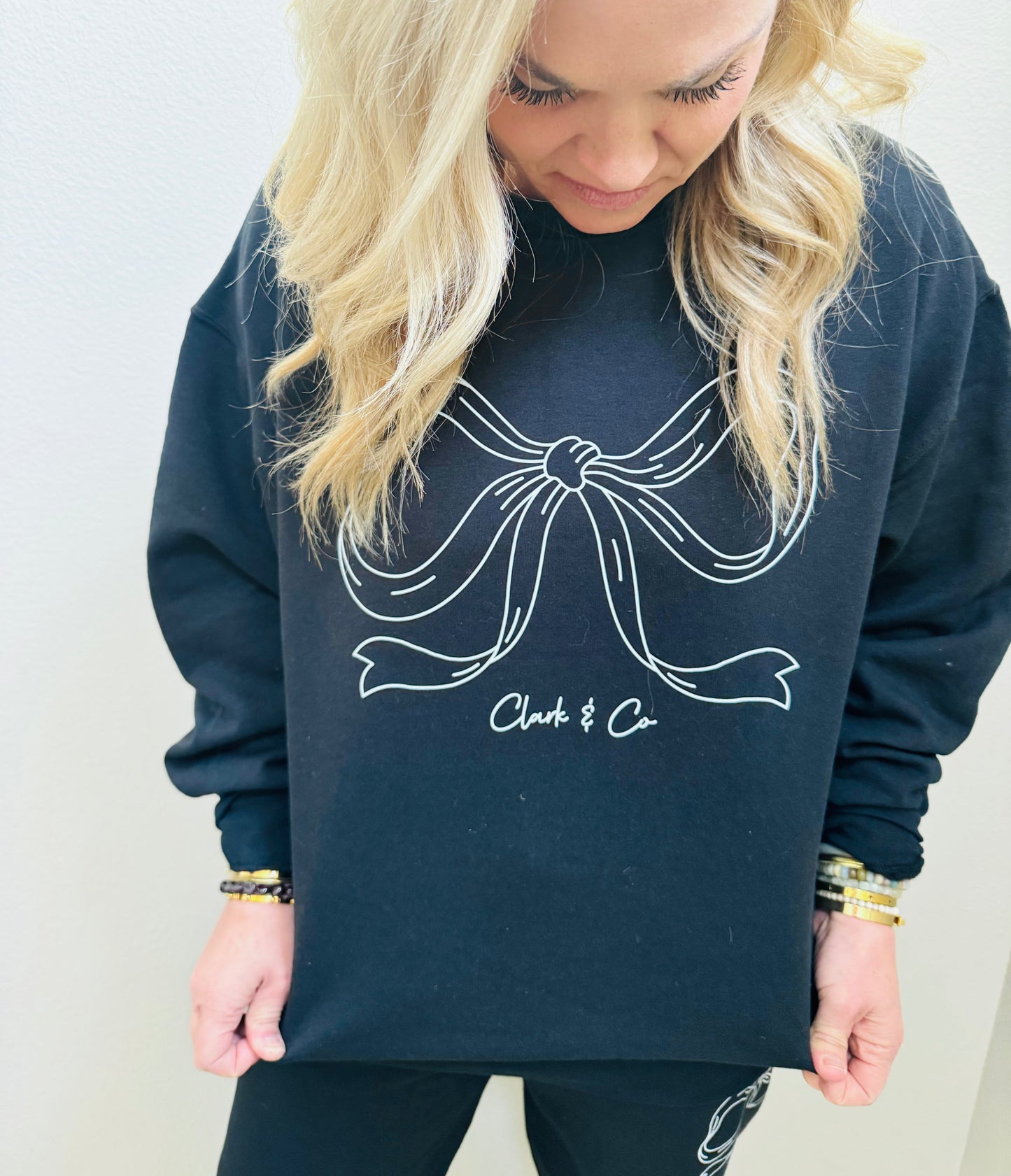 Cozy Bow Clark & Co Sweatshirt